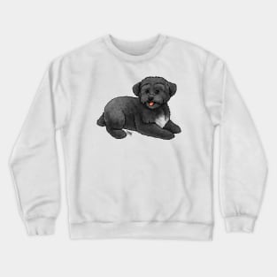 Dog - Yorkipoo - Black Crewneck Sweatshirt